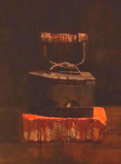 Iron and brick